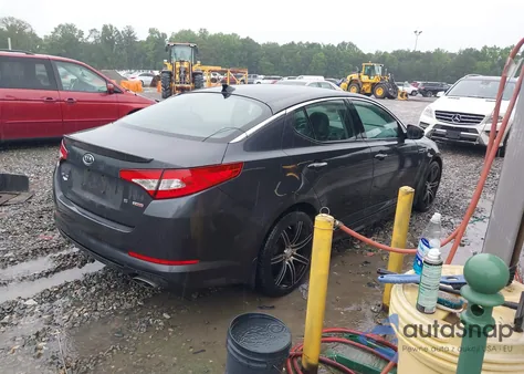 2011 Kia Optima Sx из США, поврежденный, VIN KNAGR4A63B5123700